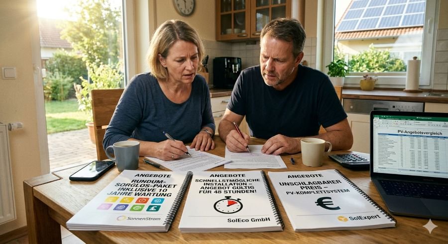 Auswahl des richtigen Photovoltaik-Dienstleisters