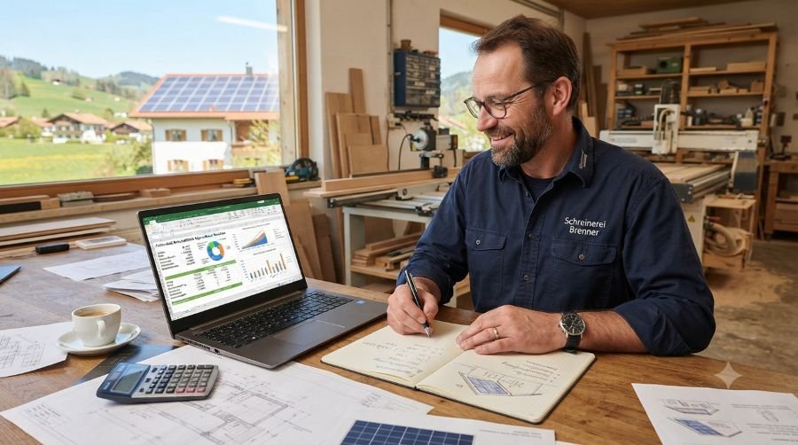 Photovoltaik Wirtschaftlichkeit berechnen
