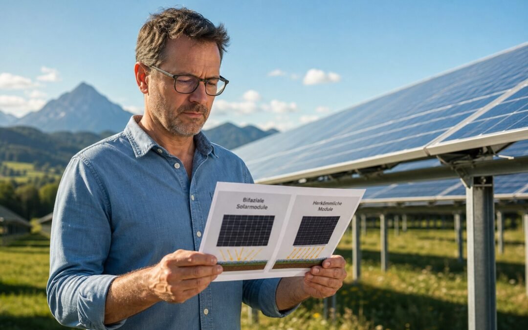 Bifaziale Solarmodule