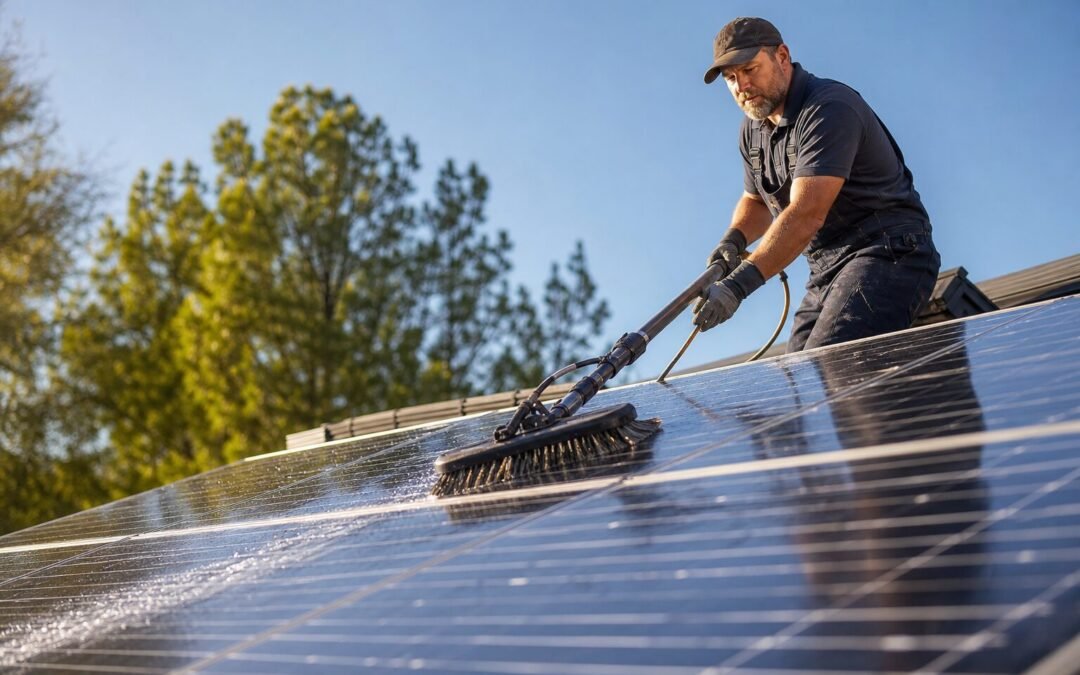 10 Photovoltaik Wartung und Reinigung Tipps für optimale Leistung